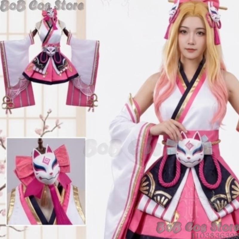 Anime Cosplay Festival - Teamfight Tactics Spirit Blossom Chibi Ahri