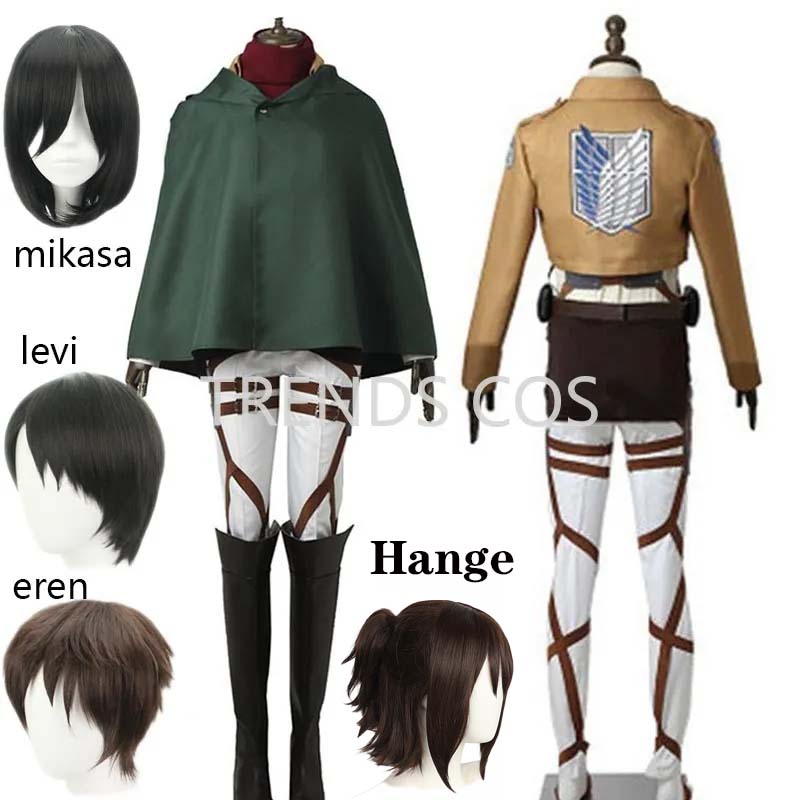 Anime Cosplay Yor - Cosplay Anime Levi Ackerman Mikasa Ackerman