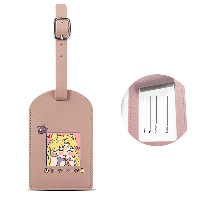 Sailor Moon Luggage Tag for Wo - đánh giá và giá Anime Cosplay Girl Name