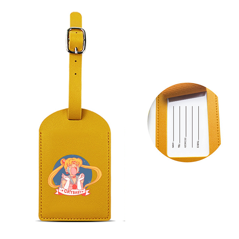 Sailor Moon Luggage Tag for Wo - đánh giá và giá Anime Cosplay Girl Name