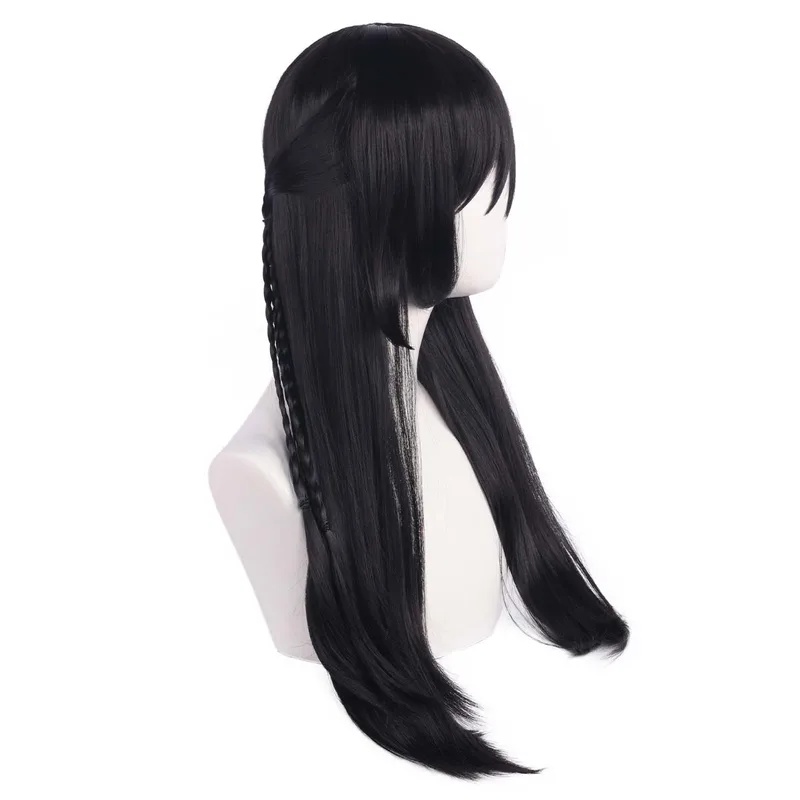 Le Cool Halloween Comic Con Pa - đánh giá và giá Anime Cosplay Long Black Hair