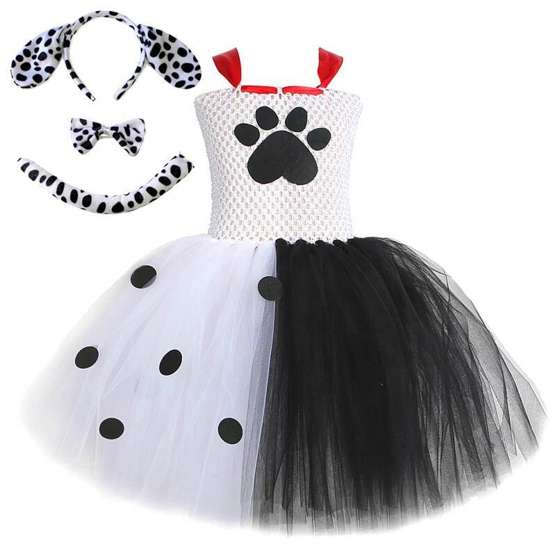 Dalmatians Dog Tutu Dress for  - đánh giá và giá Anime Cosplay Simple