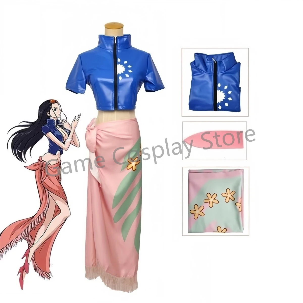 Nico Robin Cosplay Costume Dre - đánh giá và giá Anime Cosplay Yor