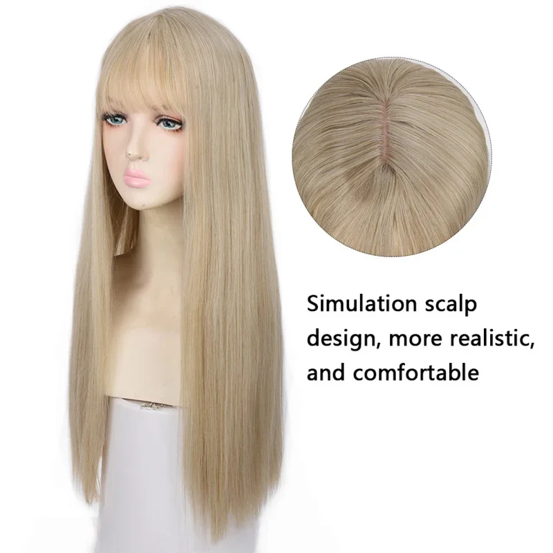 2026 Houyan synthetic long str - đánh giá và giá Anime Cosplay Long Black Hair