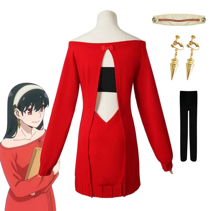 Anime FAMILY Cosplay Yor Forge - đánh giá và giá Anime Cosplay Yor