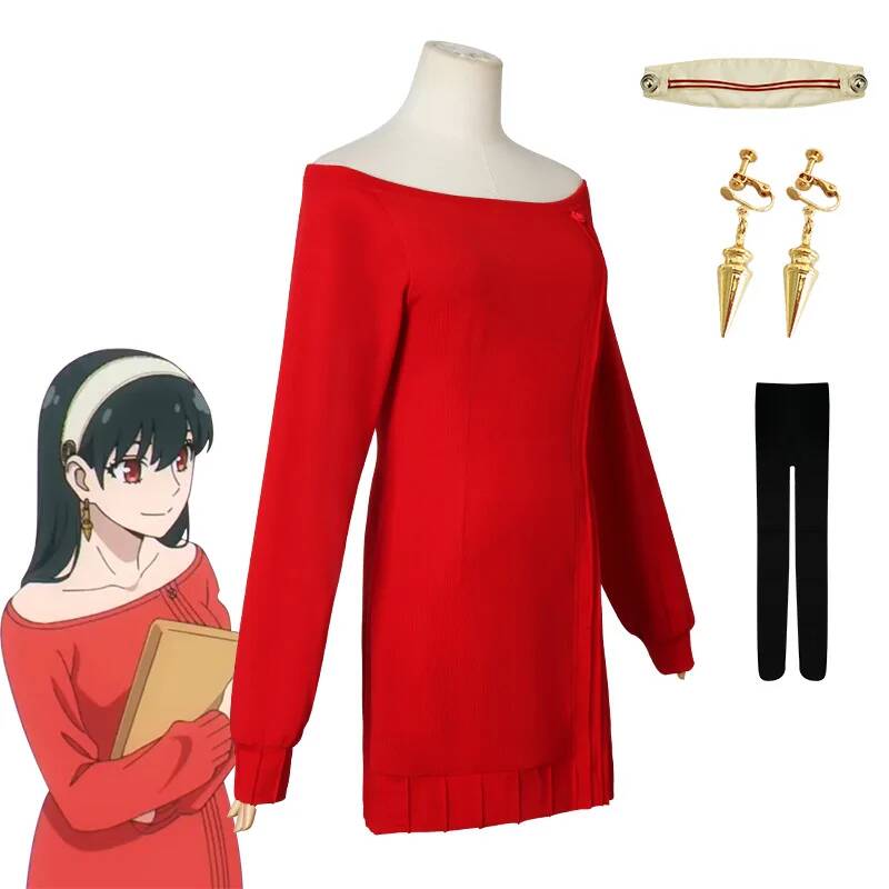 Anime FAMILY Cosplay Yor Forge - đánh giá và giá Anime Cosplay Yor