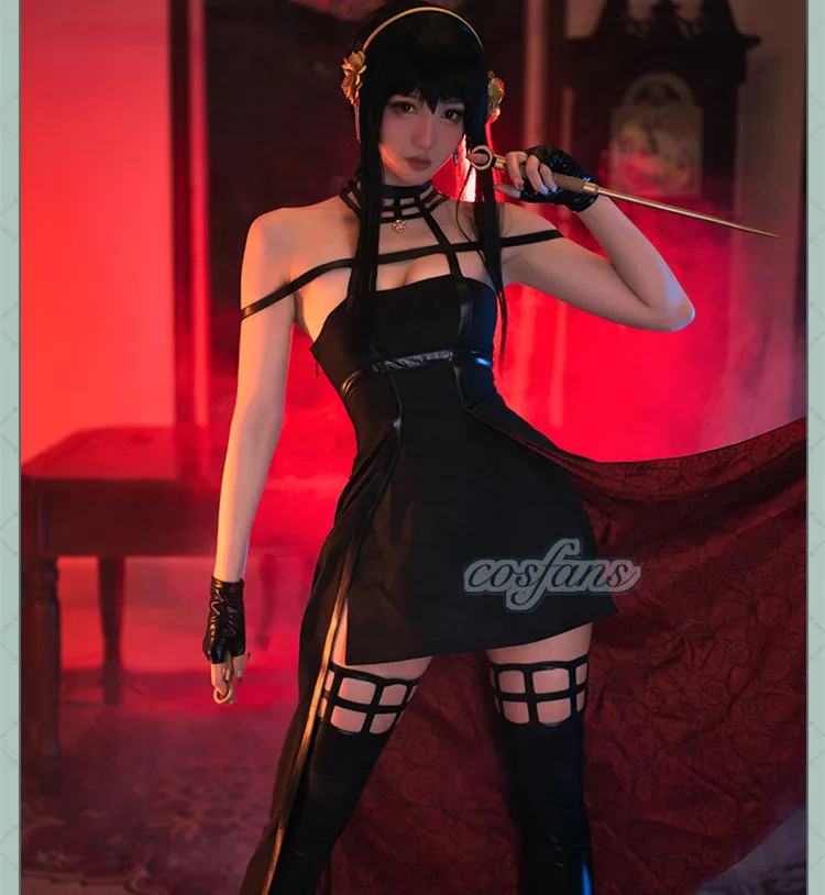 Spy X Family Yor Forger Cospla - đánh giá và giá Anime Cosplay Yor