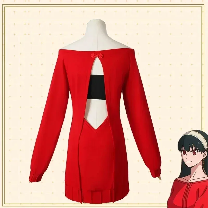 Yor Forger Cosplay Long Red Kn - đánh giá và giá Anime Cosplay Yor