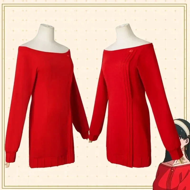 Yor Forger Cosplay Long Red Kn - đánh giá và giá Anime Cosplay Yor