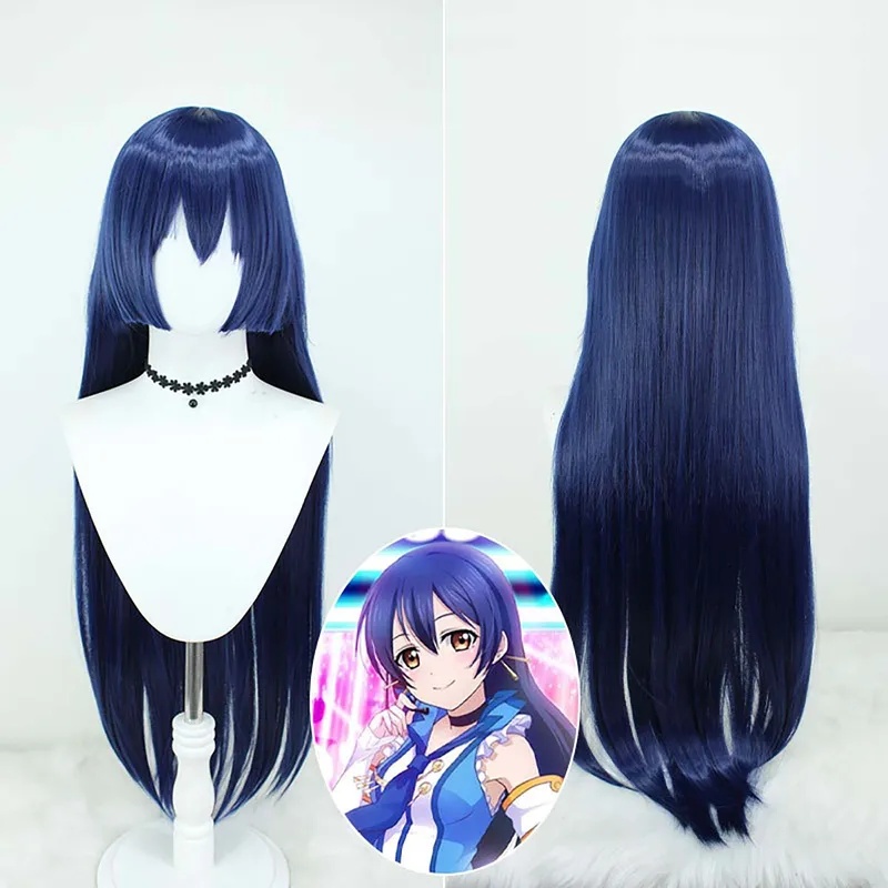 Le Cool Halloween Party Women  - đánh giá và giá Anime Cosplay Long Black Hair