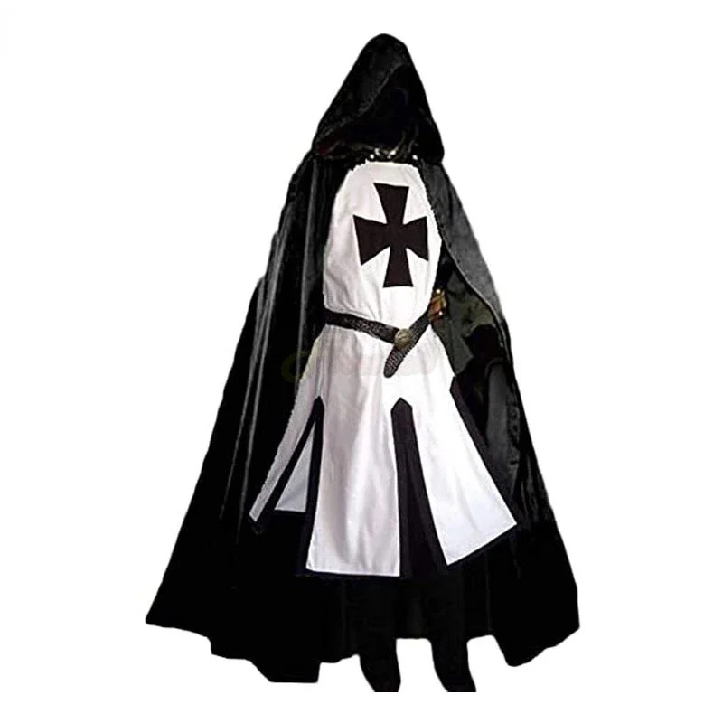 S-4XL Mens Medieval Crusader K - đánh giá và giá Anime Cosplay Youtube Shorts