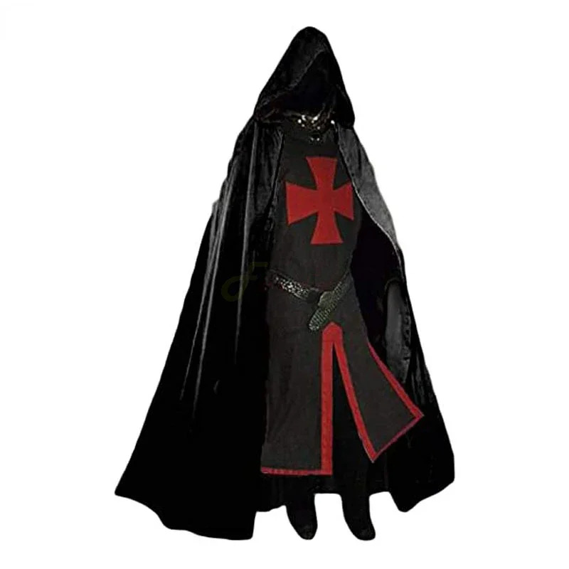 S-4XL Mens Medieval Crusader K - đánh giá và giá Anime Cosplay Youtube Shorts